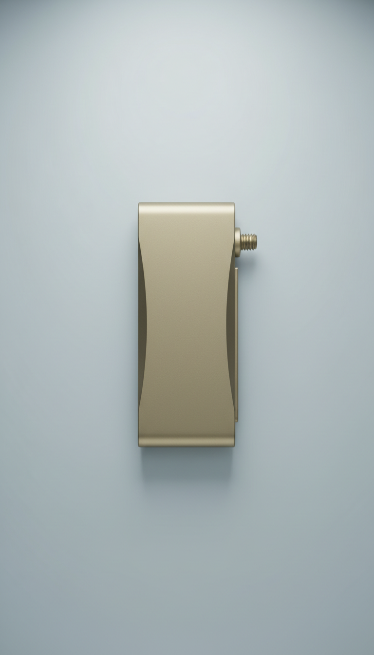 Muted Gold Metal Key Organizer