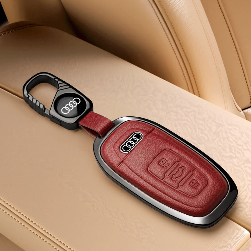 Audi Leather Key Fob Cover