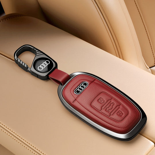 Audi Leather Key Fob Cover