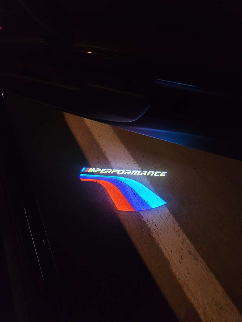 BMW M Track Door Light Logo