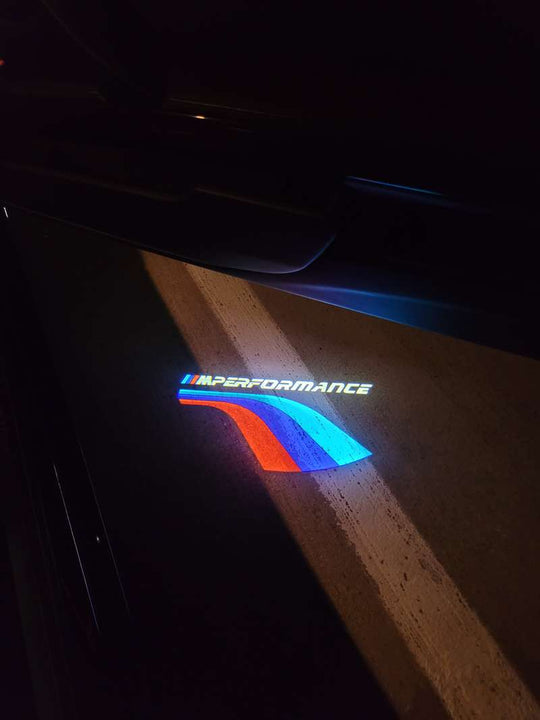 BMW M Track Door Light Logo