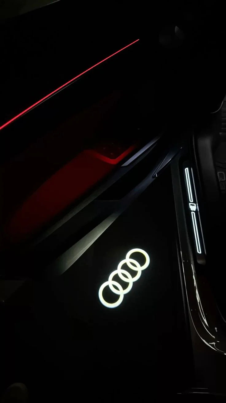 Audi Rings Door Light Projector – LED Logo Lights