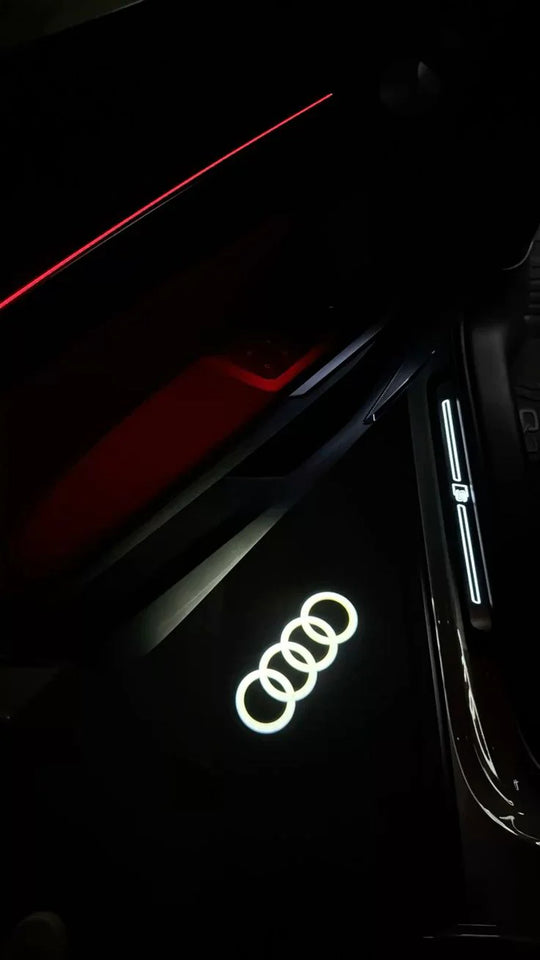 Audi Rings Door Light Projector – LED Logo Lights