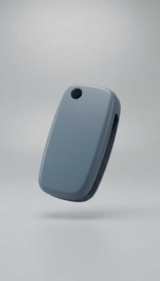 Slate Blue Plastic Smart Key Fob Cover
