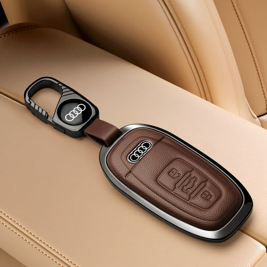 Audi Leather Key Fob Cover