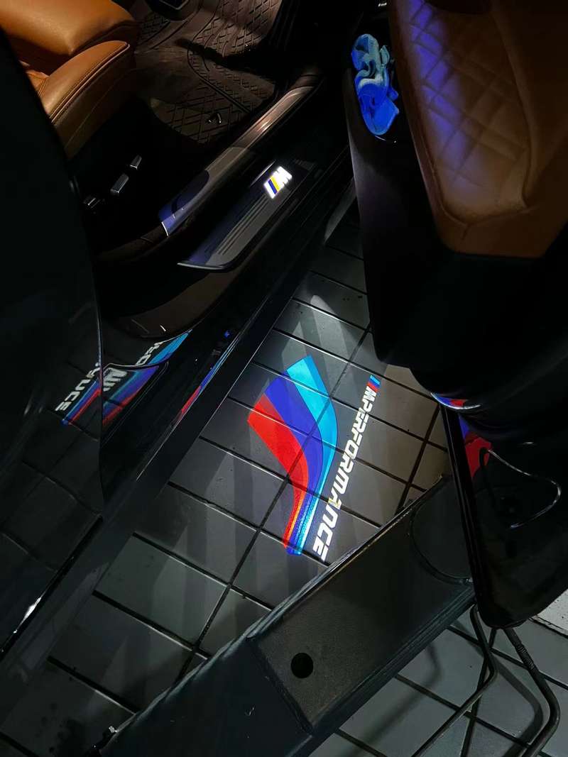BMW M Track Door Light Logo