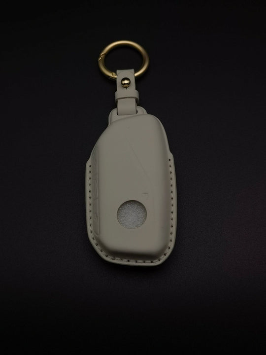 Genuine Leather BMW Key Cover with Buckle