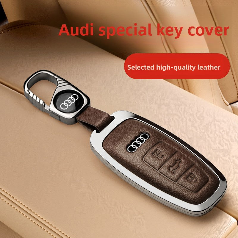 Audi Leather Key Fob Cover