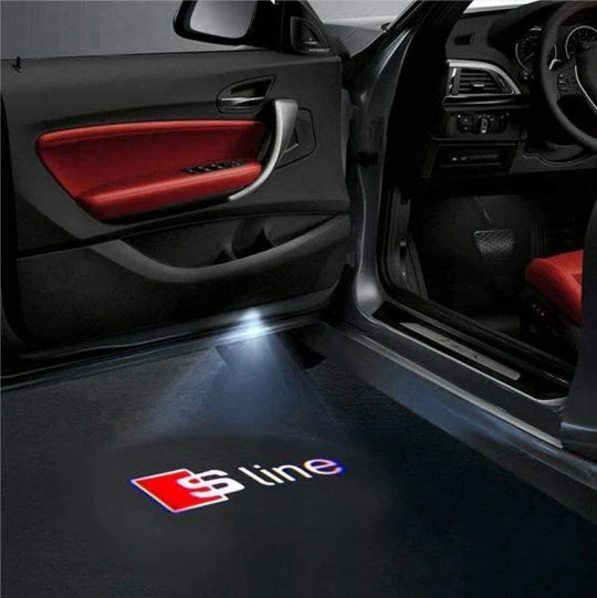 S Line Door Light Projector – LED Logo Lights
