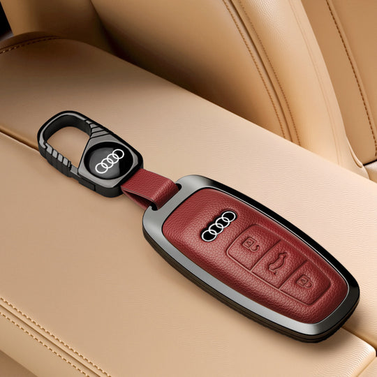 Audi Leather Key Fob Cover