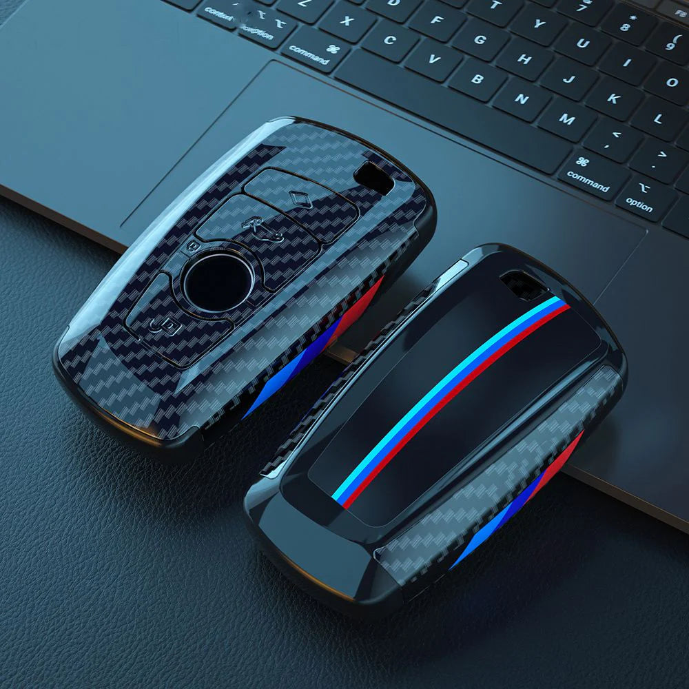 BMW Key Cover-Carbon Look