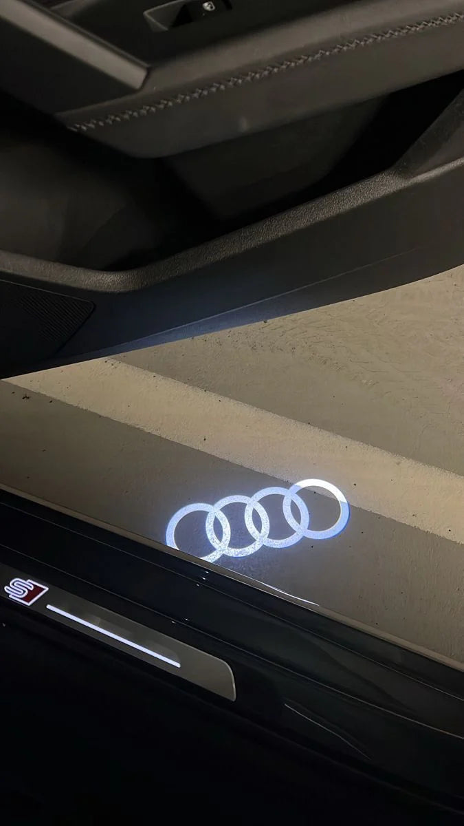 Audi Rings Door Light Projector – LED Logo Lights