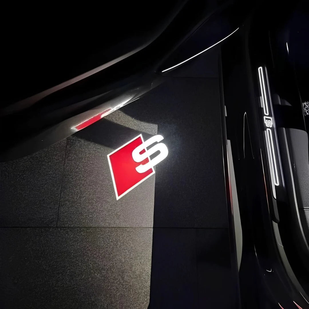 Audi S Door Light Projector – LED Logo Lights
