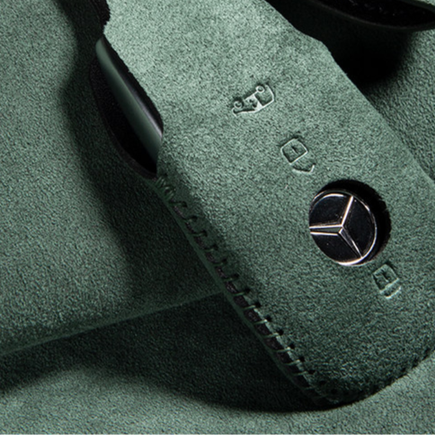 Mercedes Benz Key Cover Suede