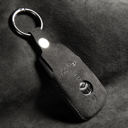 Mercedes Benz Key Cover Suede