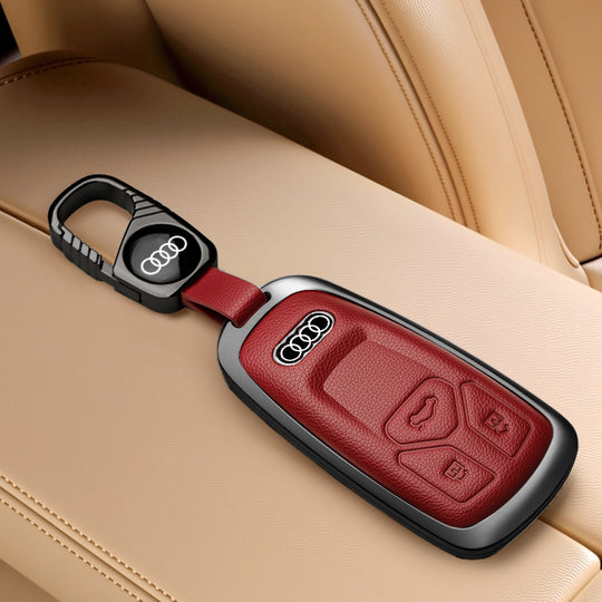 Audi Leather Key Fob Cover