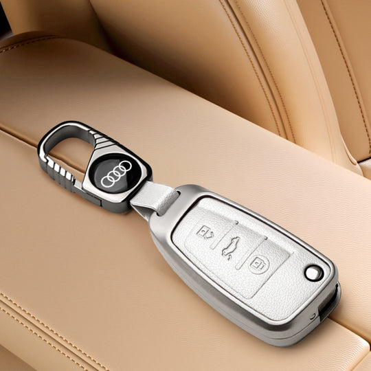 Audi Leather Key Fob Cover