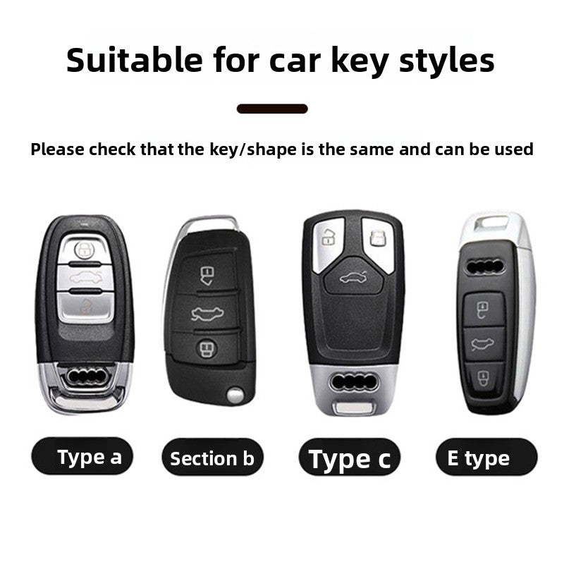 Audi Leather Key Fob Cover