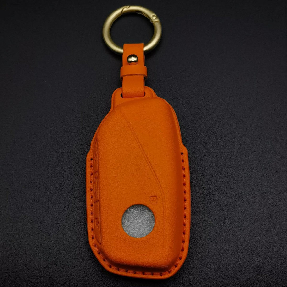 Genuine Leather BMW Key Cover with Buckle