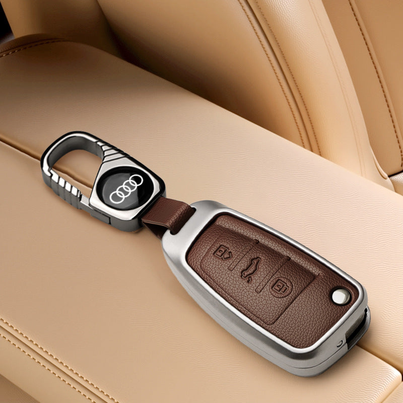 Audi Leather Key Fob Cover